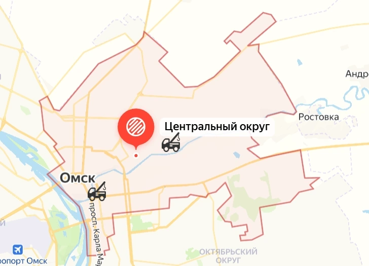 Центральный район, Омск